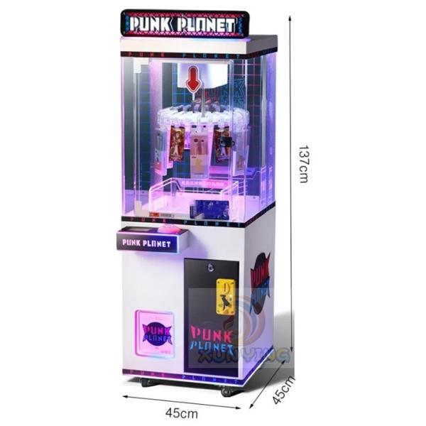 Customization Coin Operated Customized Arcade Crane Claw Machine with Bill