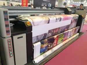 China Home Textile Sublimation Printing Fabric Digital Inkjet Roll To Roll Machine on sale