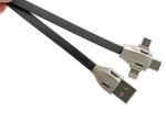 Micro/8Pin/Type C 3 In 1 Usb Data Extension Cable , Fast Charging Extending USB