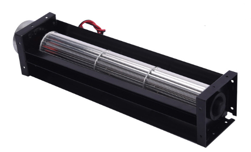 Multipurpose DC Cross Flow Fan Moistureproof 120V Black Color