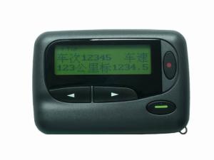 China Black Pocsag Alphanumeric Pager Chinese Language 4 Paging Addresses wholesale