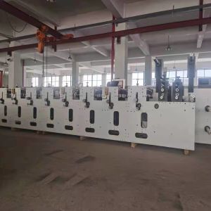 10m/Min-110m/Min Flexo Printing Machine 6 Colour 320mm