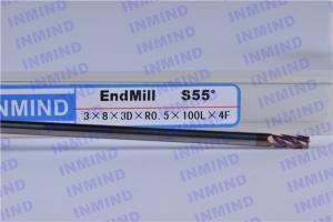 China 4 - 20 mm Diameter Corner Rounding End Mills , Carbide Corner Rounding End Mill Tools wholesale