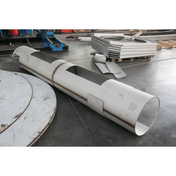 0.125" To 2 " Seamless Steel Round Pipe Slit Edge 316L SS Tubing