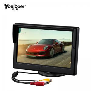 Rear View Car TFT LCD Monitor Wide Voltage 9-35V Mirror 5 Inch 16/9 800x480