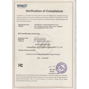 Guangdong ALI Testing Equipment Co,.Ltd Certifications