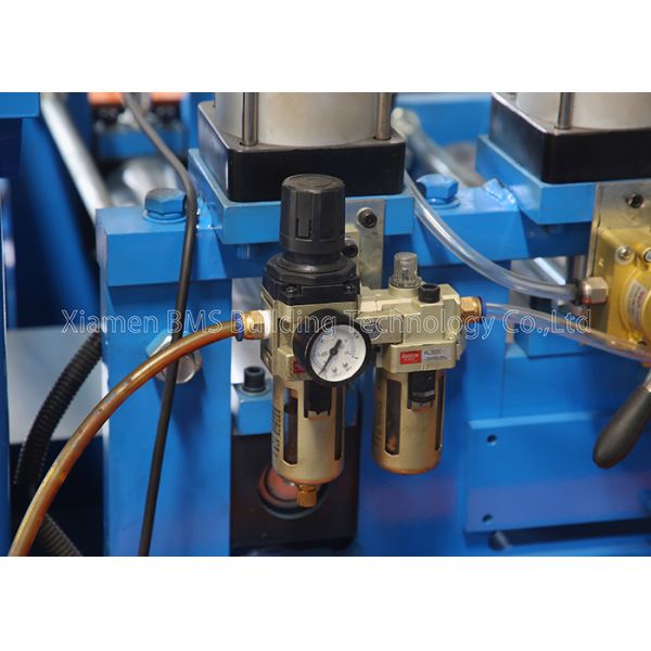Quick BMS Change Automatic Embossing C Channel Machine With Hydraulic System