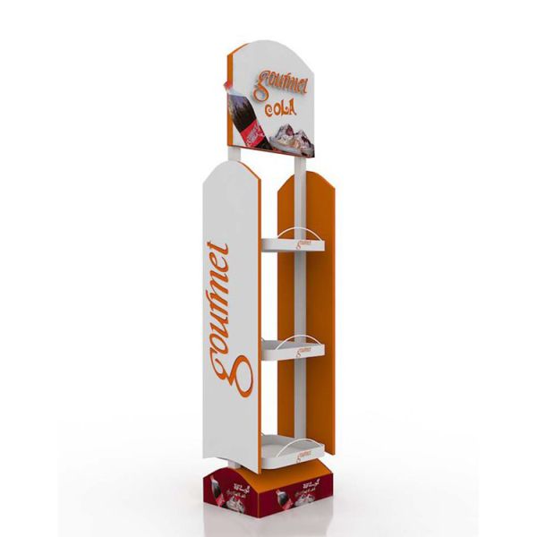 Splendid Clothing Display Racks Free Standing Shoes Display Stand Steel With Baskets