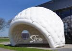 7x5m outdoor movable advertising white inflatable golf tent for trade shows or