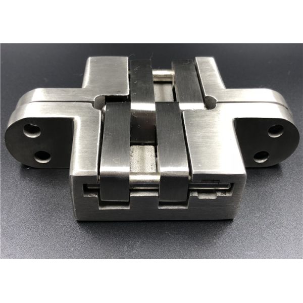 Casting SS 304 Heavy Duty Invisible Door Hinges With Wide Stronger Connecting Arms