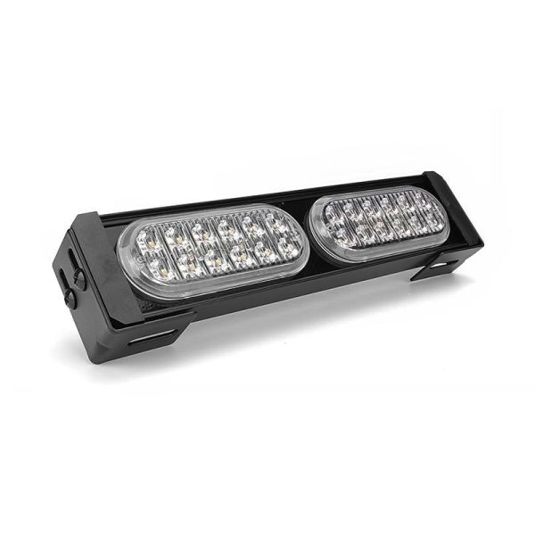 COB LED Strobe Light Flashing Mode Magnet Base Car Traffic Emergency Light Bar Danger Warning Flash White