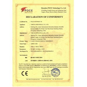 Yiboda Industrial Co., Ltd. Certifications