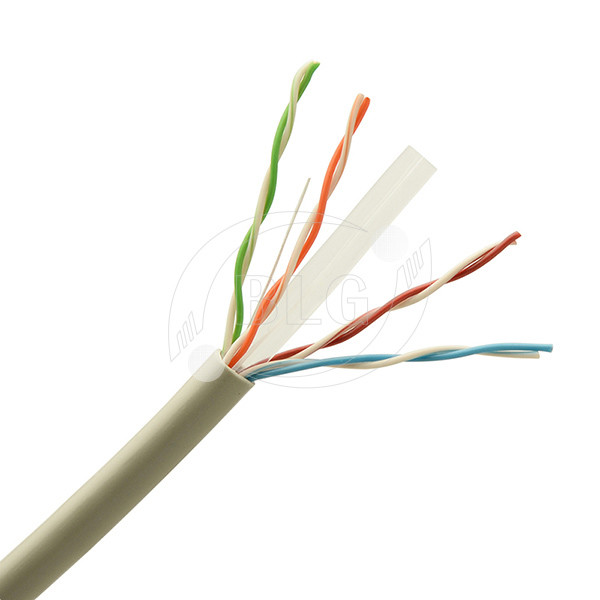 Green Long High Speed Cat6 Lan Cable For Home Use High Temperature Resistance