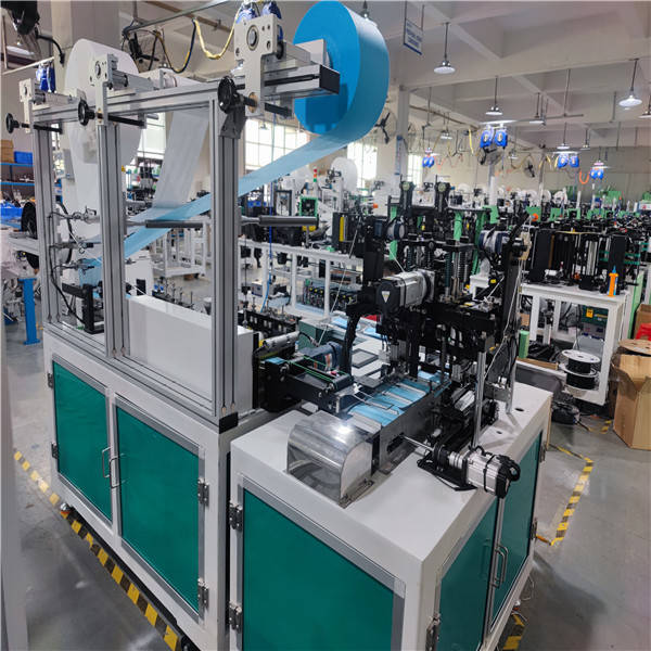 220V Elastic Band Mask Machine 180pcs/Min Face Mask Production Equipment