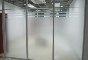China Clear/Float Frosted Glass for Office Partition/Stairs/Ceiling wholesale