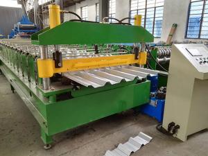 China Automatic Change Size IBR Metal Roofing Roll Forming Machine With Touch Screen wholesale