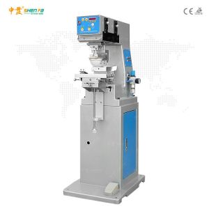 China Single Color Semi Automatic Pad Printing Machine For Small Work Pieces wholesale