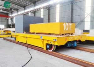China Towed Cable Rail Transfer Electric Transport Trolley wholesale