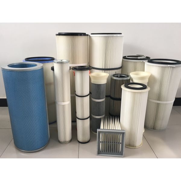 Customizable Industrial Dust Removal Fittings Filter Cartridge with 99.9% Efficiency