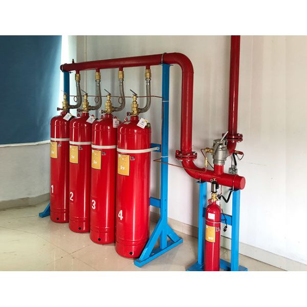 Ig100 Inert Gas Fire Protection System 70L/15MPa For Museum Fire Suppression