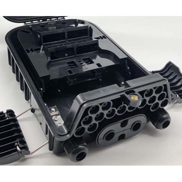 Outdoor Fiber Termination Box 4 Inlet 16 Outlet 16 Core SC FTTH FTTX IP65 waterproof