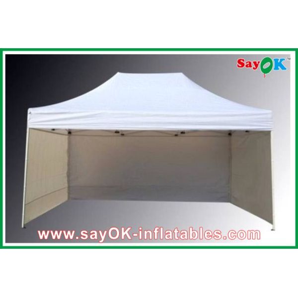 Event Canopy Tent Professional Folding Tent 210D Oxford Cloth With 3 Sidewalls Fire-Proof
