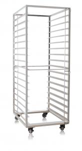 China Durable 660x810x1780mm 17 Shelves Stainless Steel Trolly wholesale