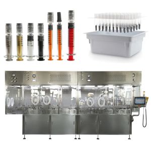 China Pharmaceutical Liquid Hyaluronic Acid Injection Filling Machine Cartridge Automatic Syringe Filling Machine on sale