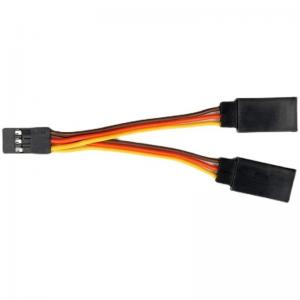 China Servo Y Splitter Cable Wire Harness 7cm 6pin With Futaba Jr Plug on sale