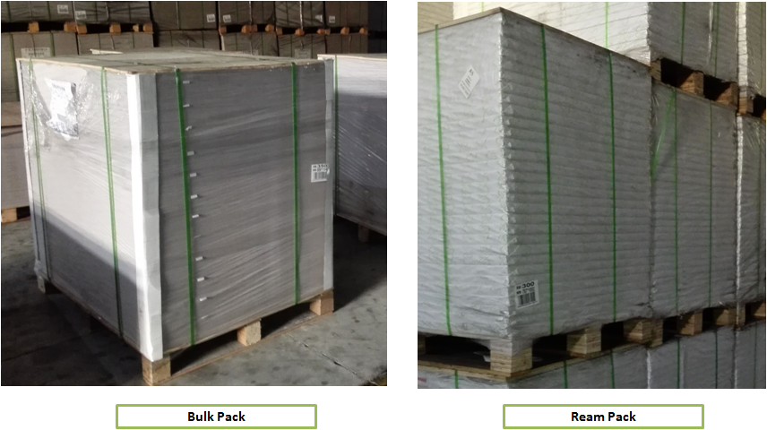 Good Whiteness Whiteboard Paper Grey Back Used for Package Boxes