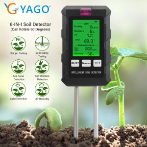China All-in-One Soil Testing Device: Accurate 6-in-1 Meter for Healthy Plants &amp; Optimal Growth wholesale