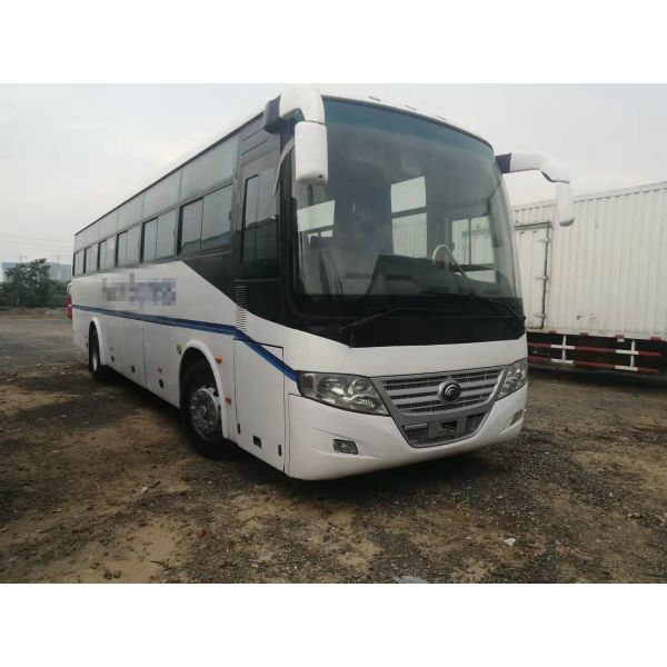 54 Seats 2014 Year Used Bus Front Engine RHD Driver Steering Used Yutong Bus ZK6112D No Accident