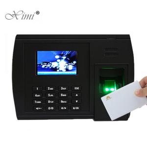 China Webserver TCP/IP ADMS Fingerprint Recognition Time Attendance Biometric Time Clock With Free Software on sale