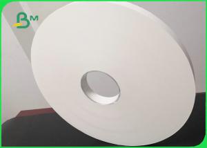 Natural White 28gsm Straw Wrap Paper 100% Degradable And Safe 29MM 35MM