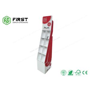 Good Printing Quality Customized Logo Printing Promotion Cardboard Floor Display