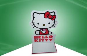 China Corrugated Cardboard Standees , Cardboard Display for Hello Kitty Toys wholesale