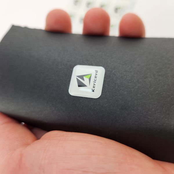 Custom 3D Epoxy Stickers Dome Custom Vinyl Stickers Scratch Resistant