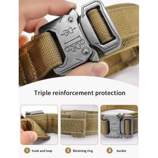 Black Sustainable Nylon Leashes OEM ODM Training Leashes For Puppies