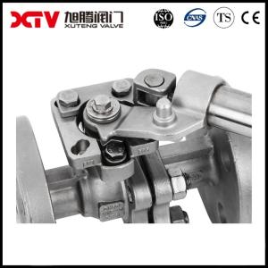 China GB/T12237 Standard Industrial Usage Xtv Lever Operated Flange Spring Return Ball Valve wholesale