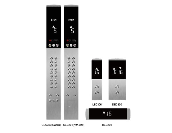 Box Side Opening Elevator Cop Lop Elevator Button Panel ISO9001