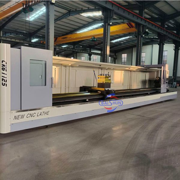 Flat Bed CNC Lathe Machine 500mm Swing 1500mm Workpiece