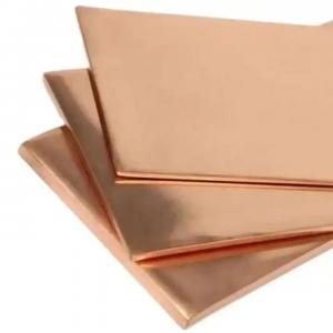 China 1mm 5mm 10mm Thick Pure Copper Plate C10100 C10200 C10300 4x8 Copper Sheet wholesale