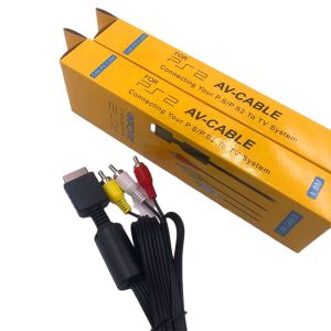 China Custom Gamecube Audio Video Cable , RCA Composite Cable For Sony PS2 wholesale