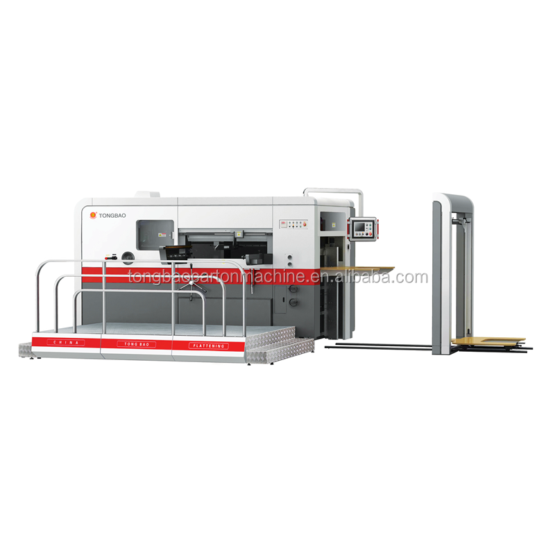 15T Flatbed Die Cutting Corrugated Box Machine MY-1300/1500/1650 for Large-Sized Boxes