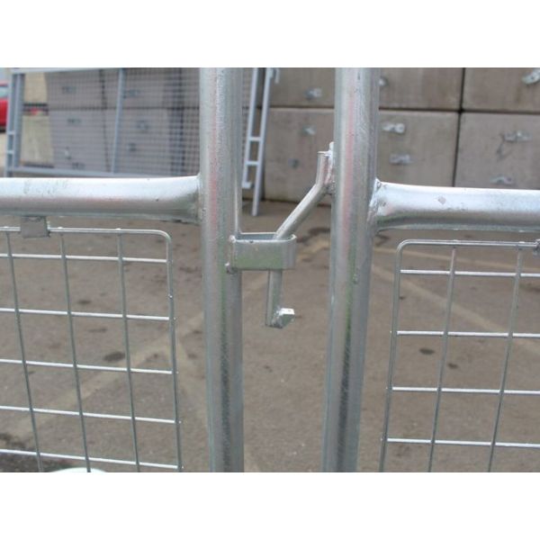 50 x Police Crowd Barrier / Met Barrier Metal Barrier