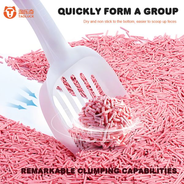 6L Customized Packaging Clumping Tofu Cat Litter Pollution Free