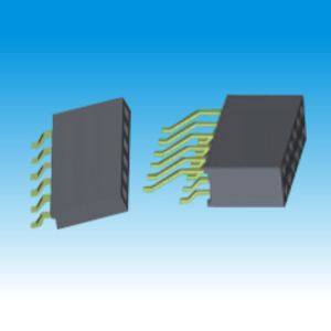 2.0 mm Pitch H6.35 Dual Row Female Header Connector Right Angle SMT