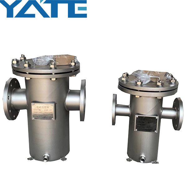 Steel Inline Basket Filter Strainer Perforated