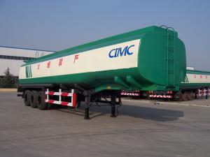 China 3 axles various material oil/fuel tank trailer with tool box on sale wholesale