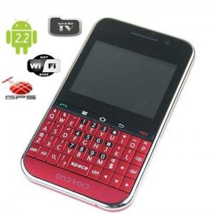 cheapest android gps wifi tv gsm mobile phone F605 with qwerty keyboard